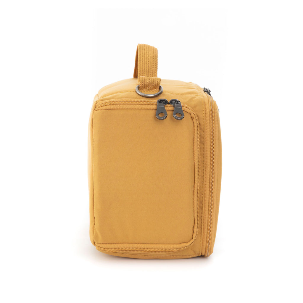 Combo Rolltop 2.0 + Camera Bag Mostaza