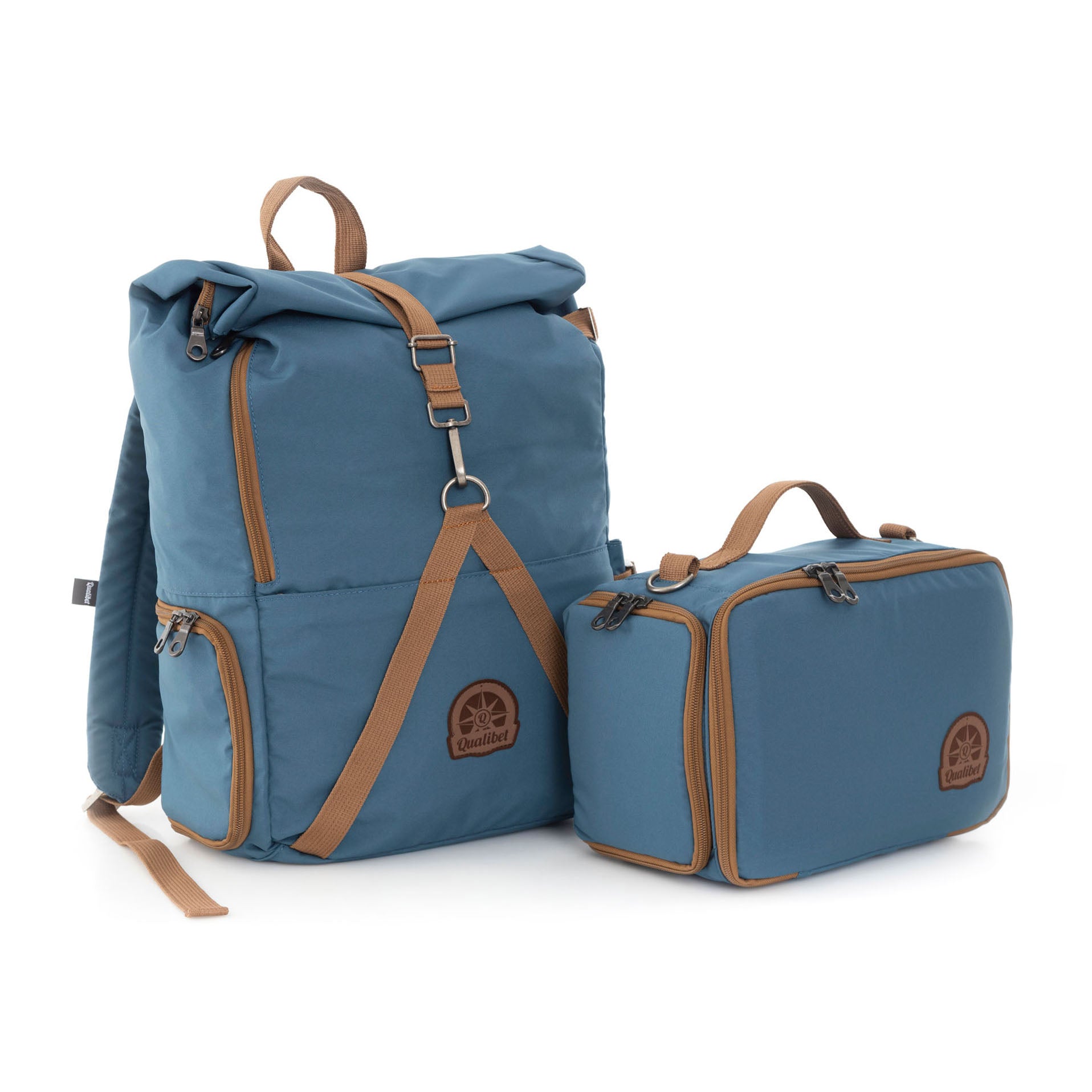 Combo Rolltop 2.0 + Camera Bag Navy Imagen principal del producto