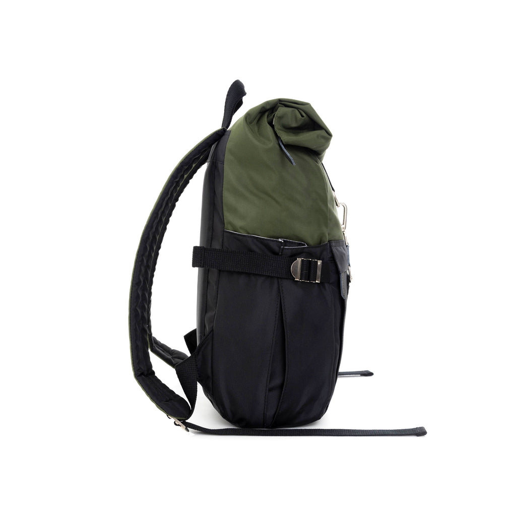 Biker Backpack Dual Green