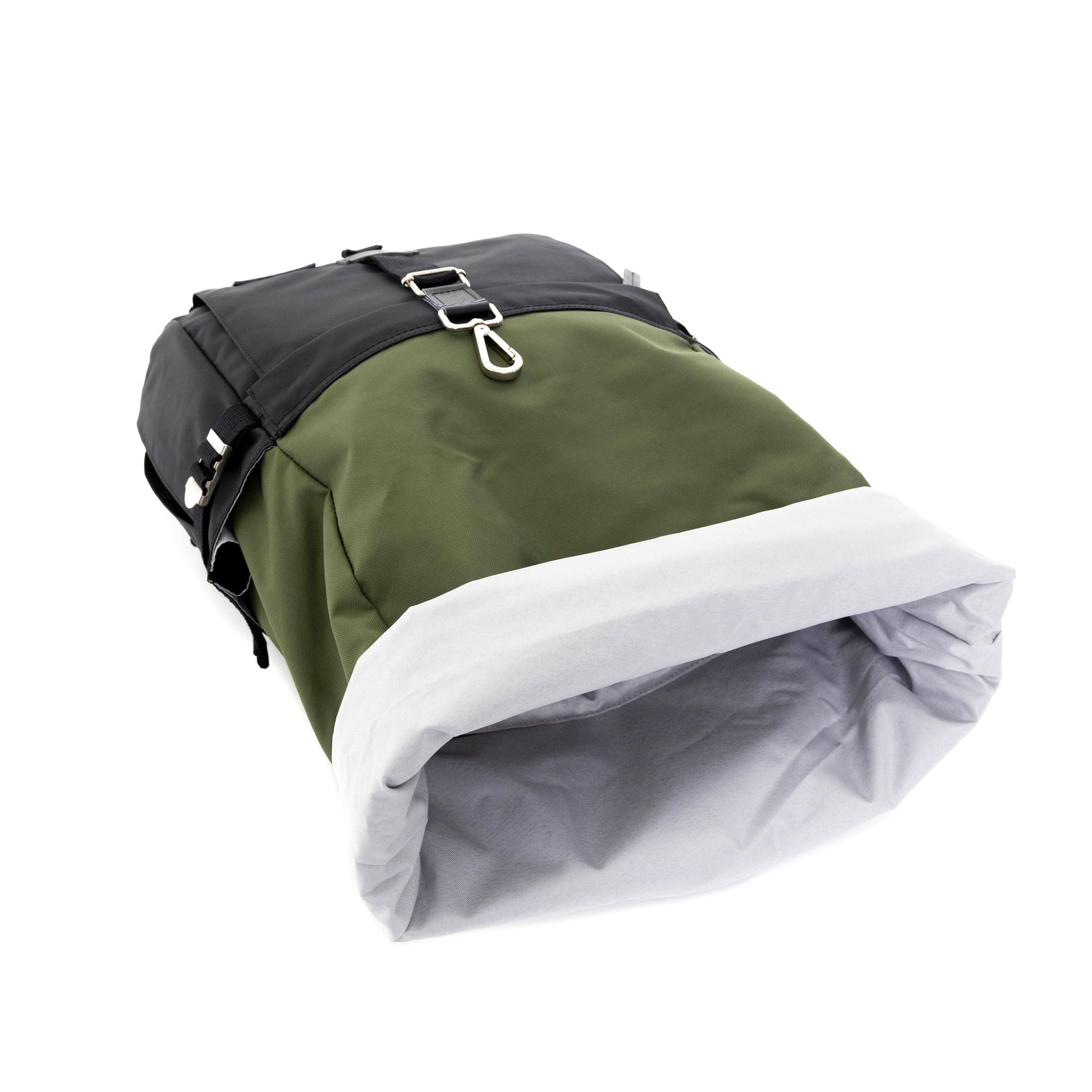 Biker Backpack Dual Green