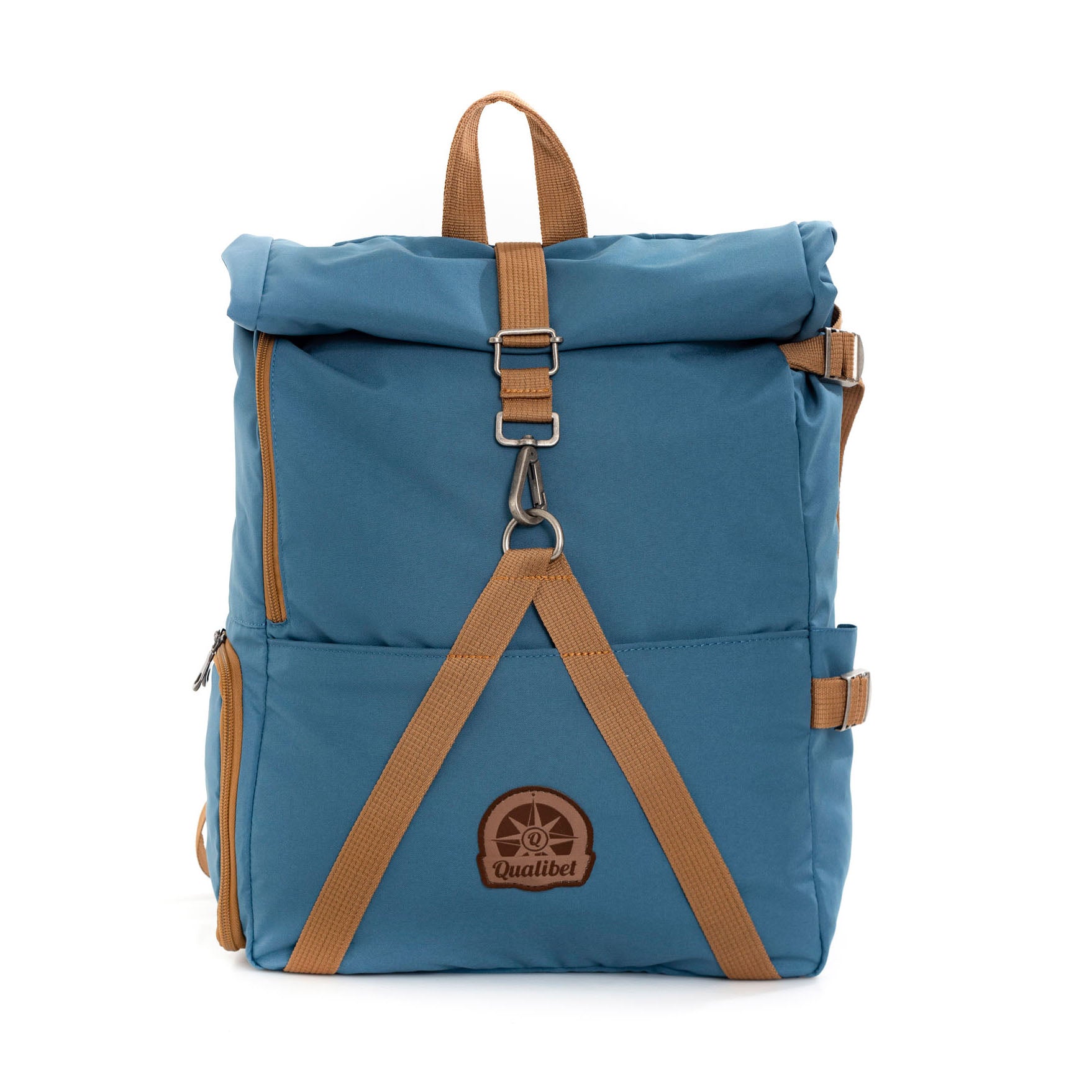Combo Rolltop 2.0 + Camera Bag Navy Imagen secundaria del producto