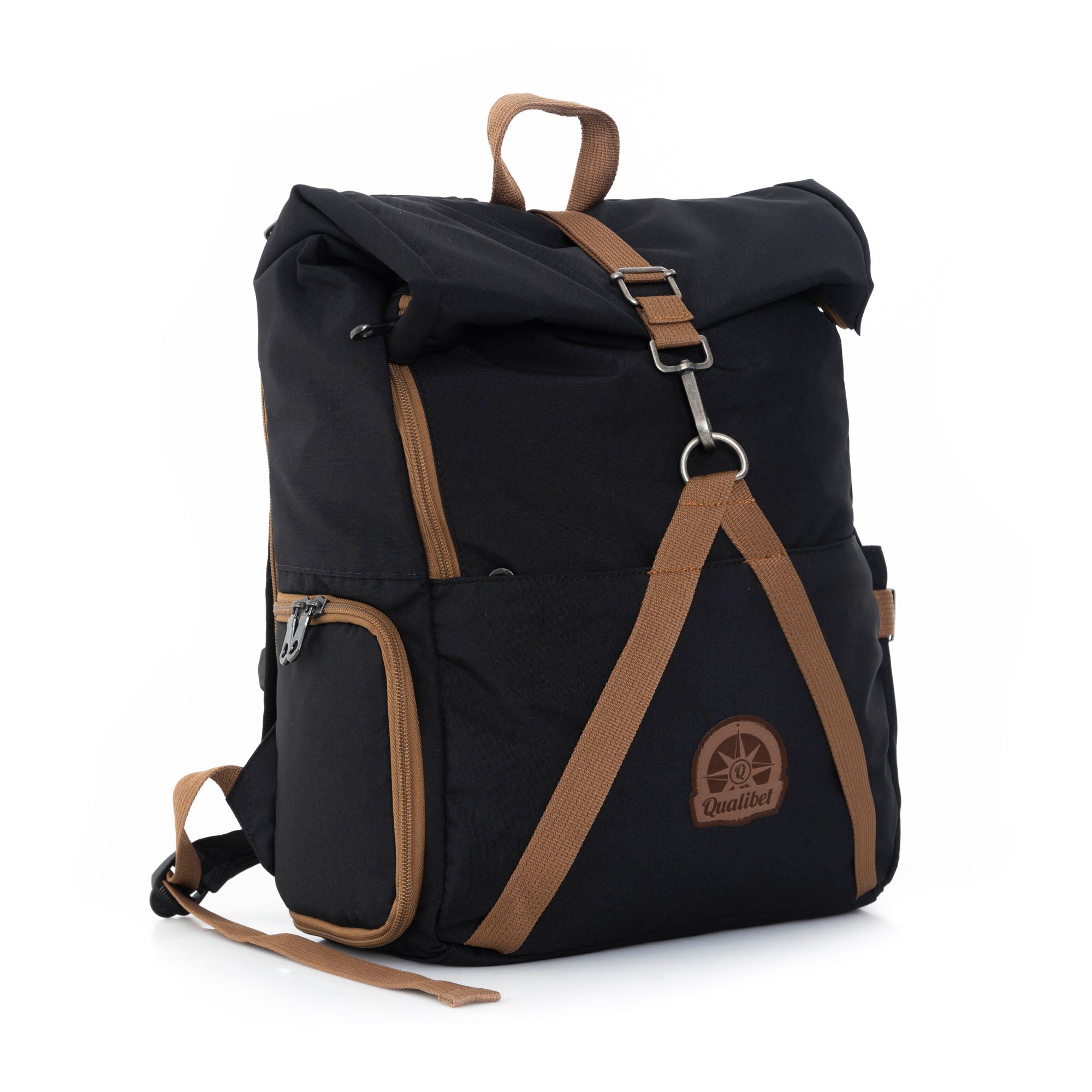 Rolltop Backpack 2.0 (Black)