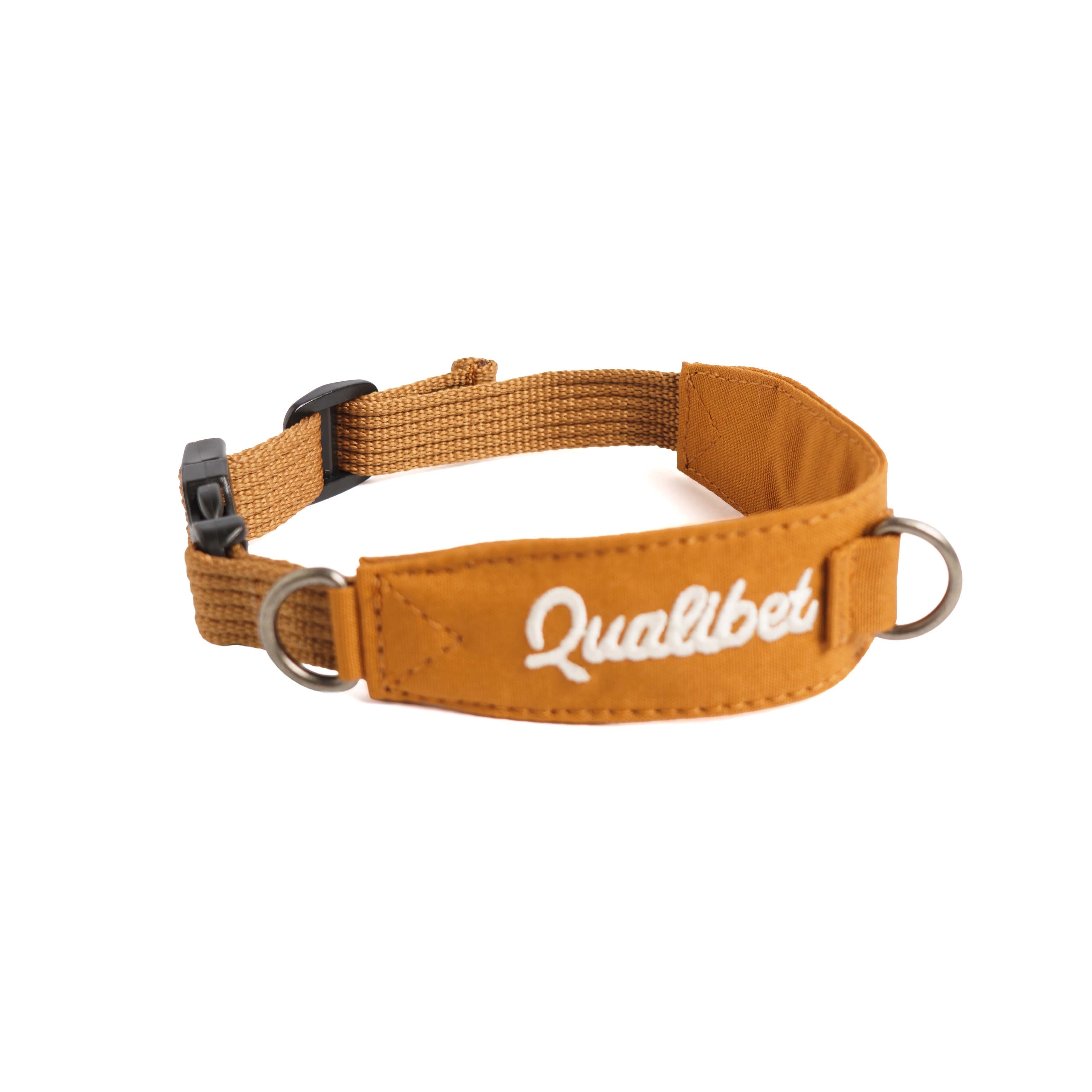 Collar Qualibet Pet Brown (S) Imagen principal del producto