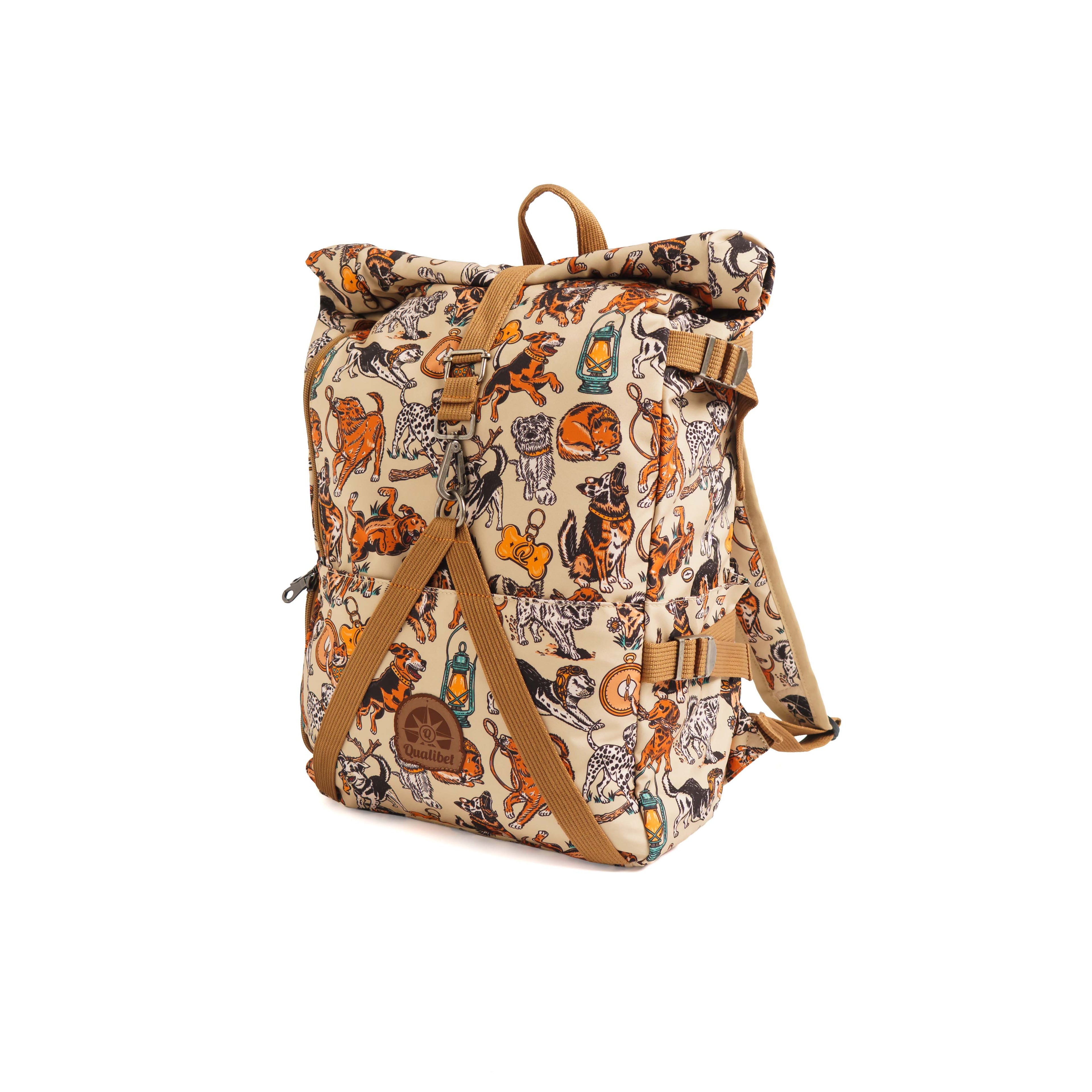 Rolltop Backpack 2.0 Perros Viajeros