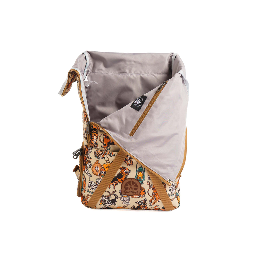 Rolltop Backpack 2.0 Perros Viajeros