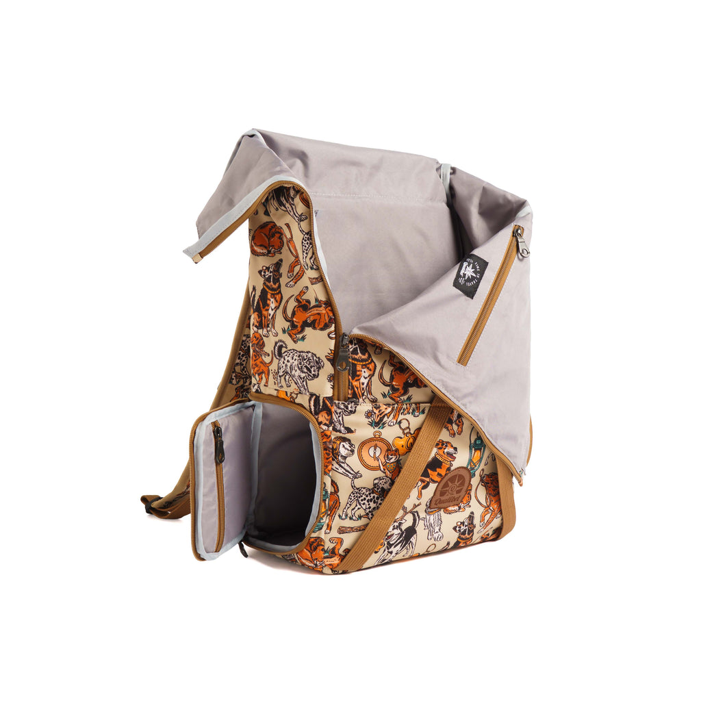 Rolltop Backpack 2.0 Perros Viajeros