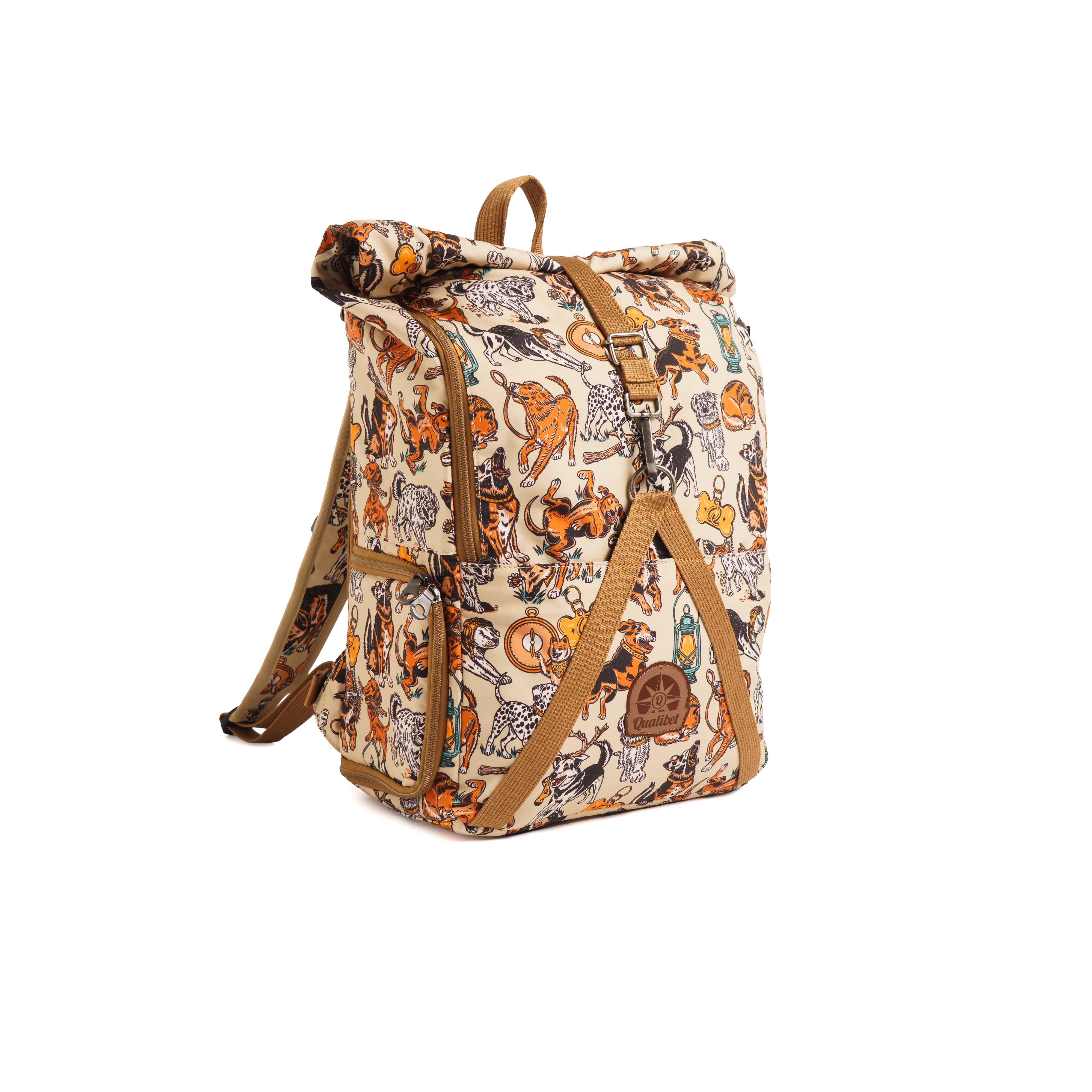 Rolltop Backpack 2.0 Perros Viajeros Imagen secundaria del producto
