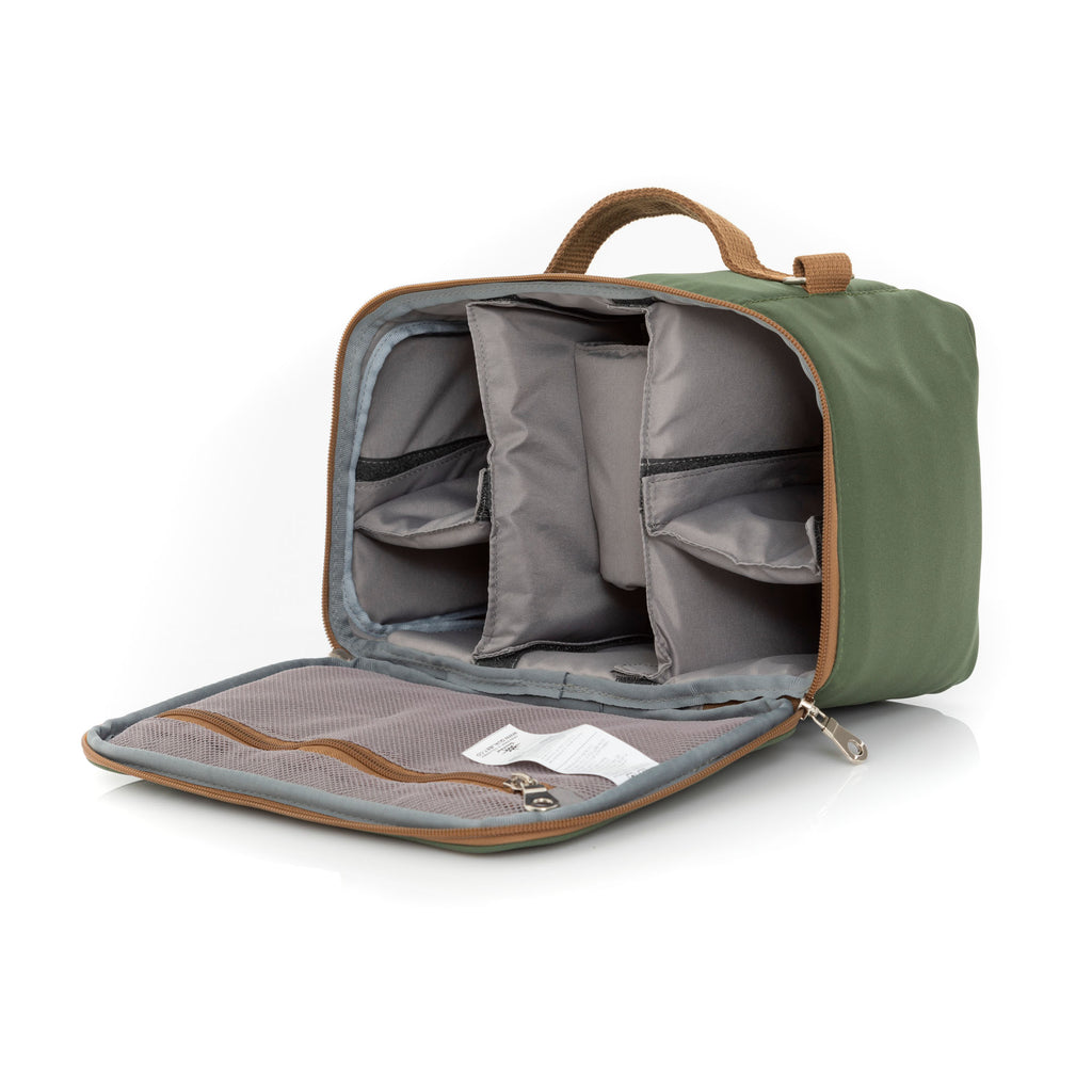 Combo Rolltop 2.0 + Camera Bag Green