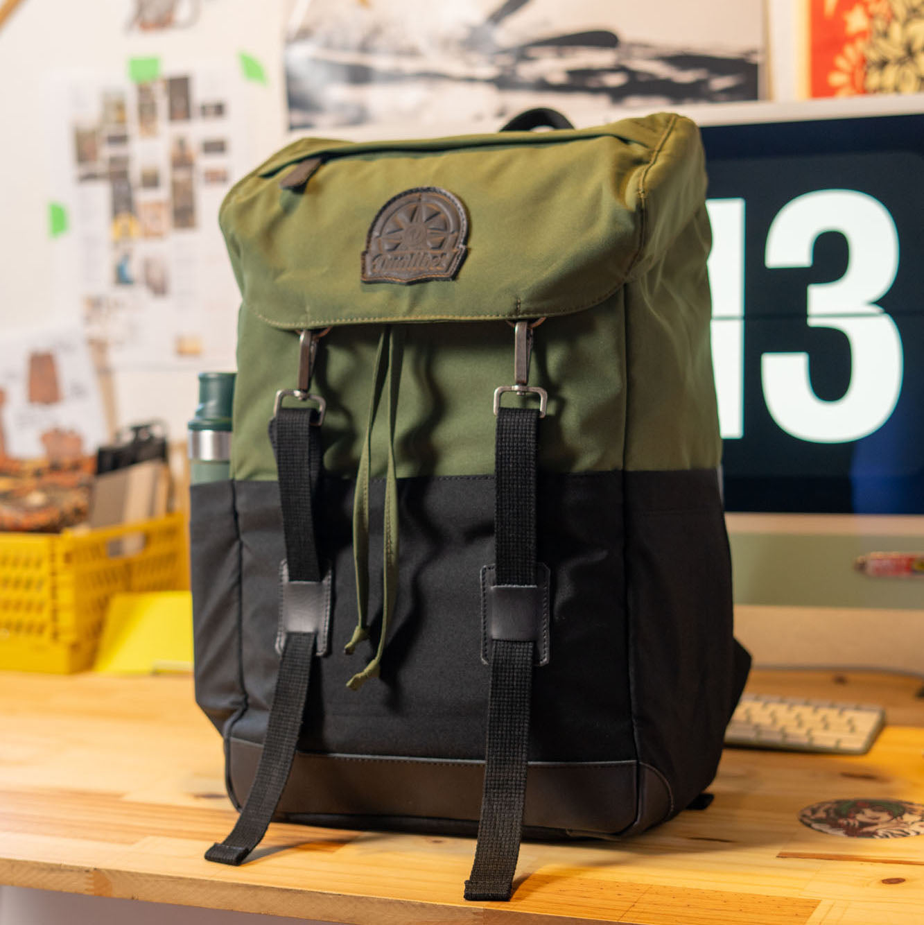 Ride Backpack Dual Green