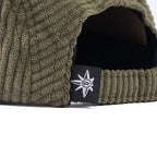 Five Panel Cap Green Corduroy
