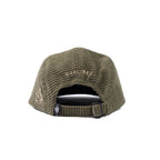 Five Panel Cap Green Corduroy
