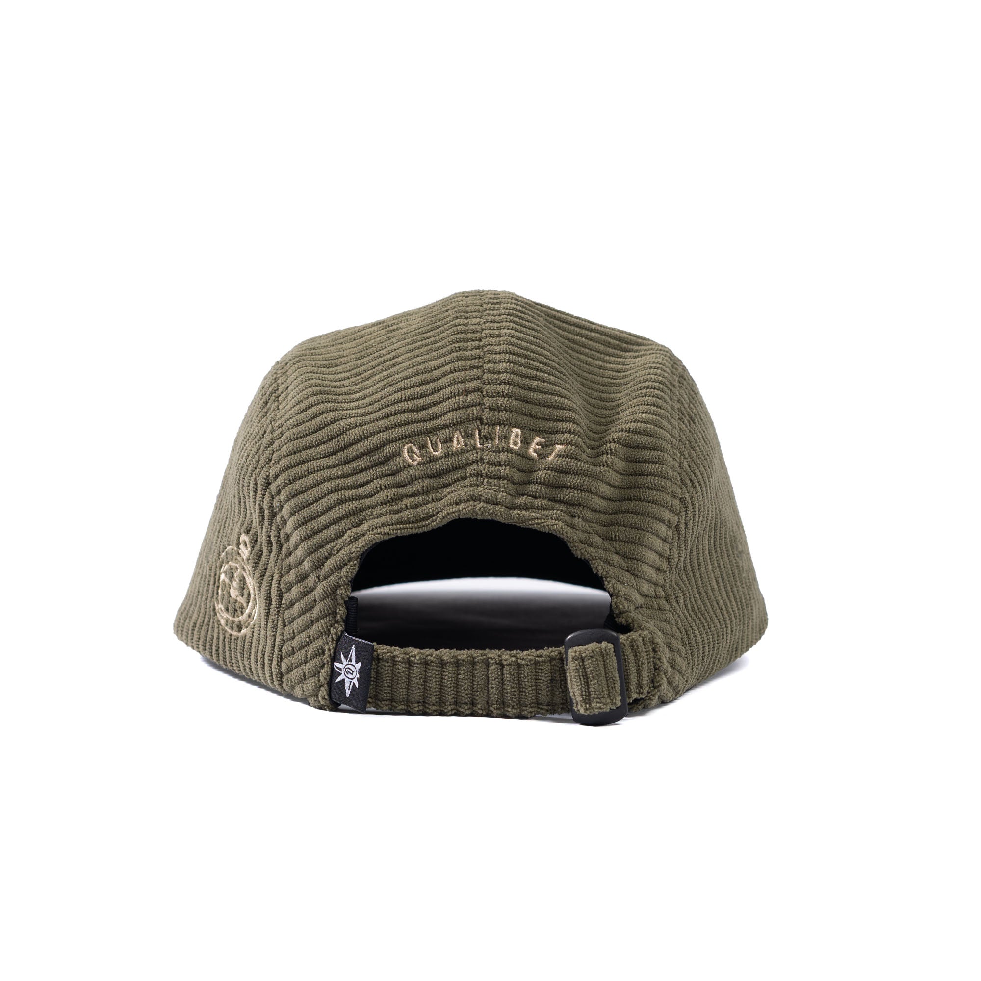 Five Panel Cap Green Corduroy