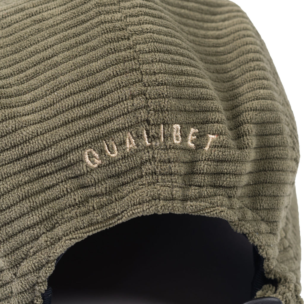 Five Panel Cap Green Corduroy