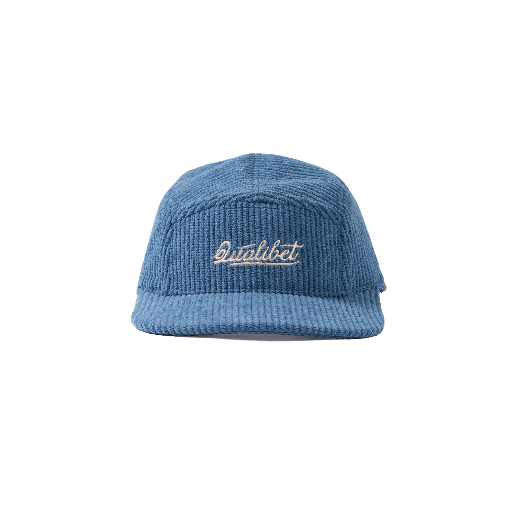 Five Panel Cap Blue Corduroy