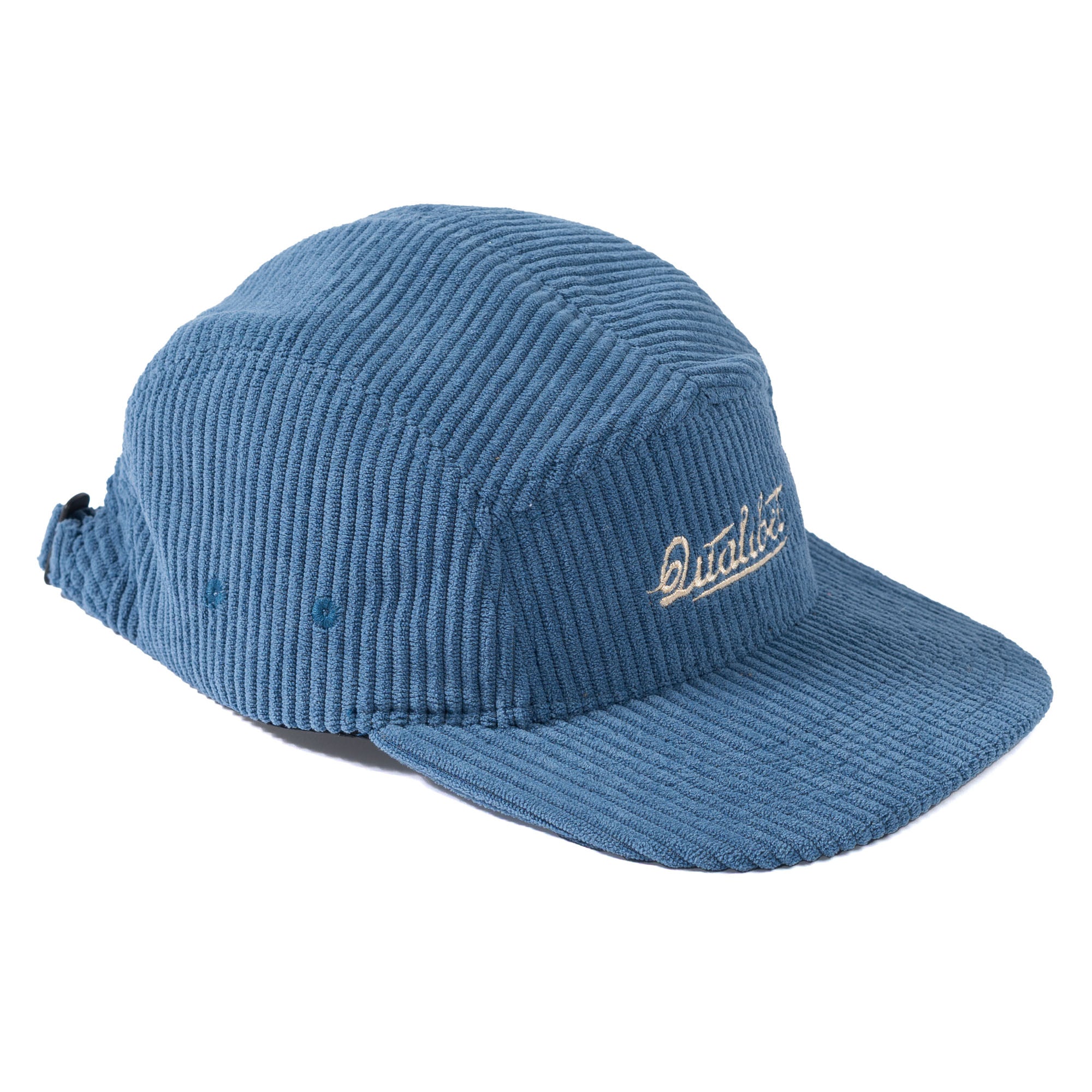 Five Panel Cap Blue Corduroy
