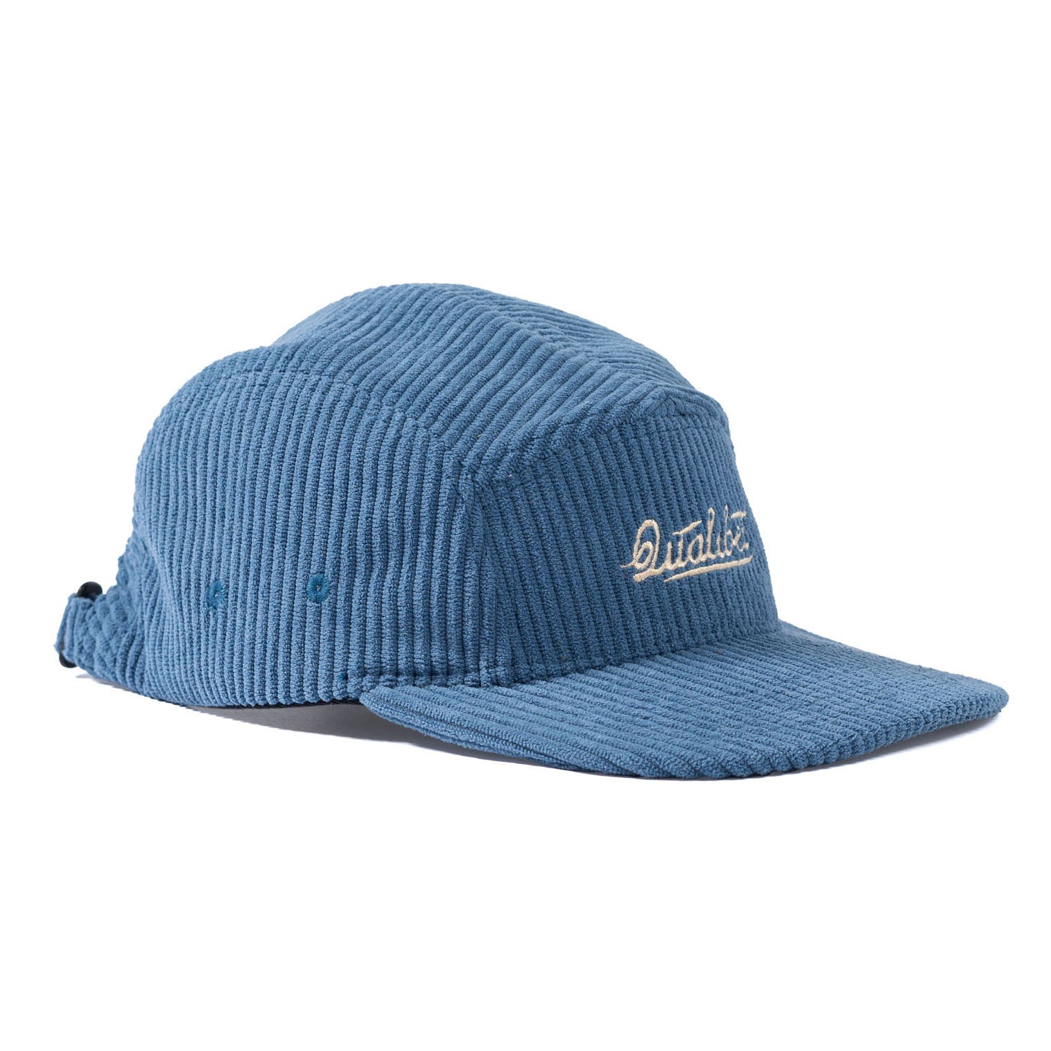 Five Panel Cap Blue Corduroy