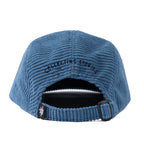 Five Panel Cap Blue Corduroy