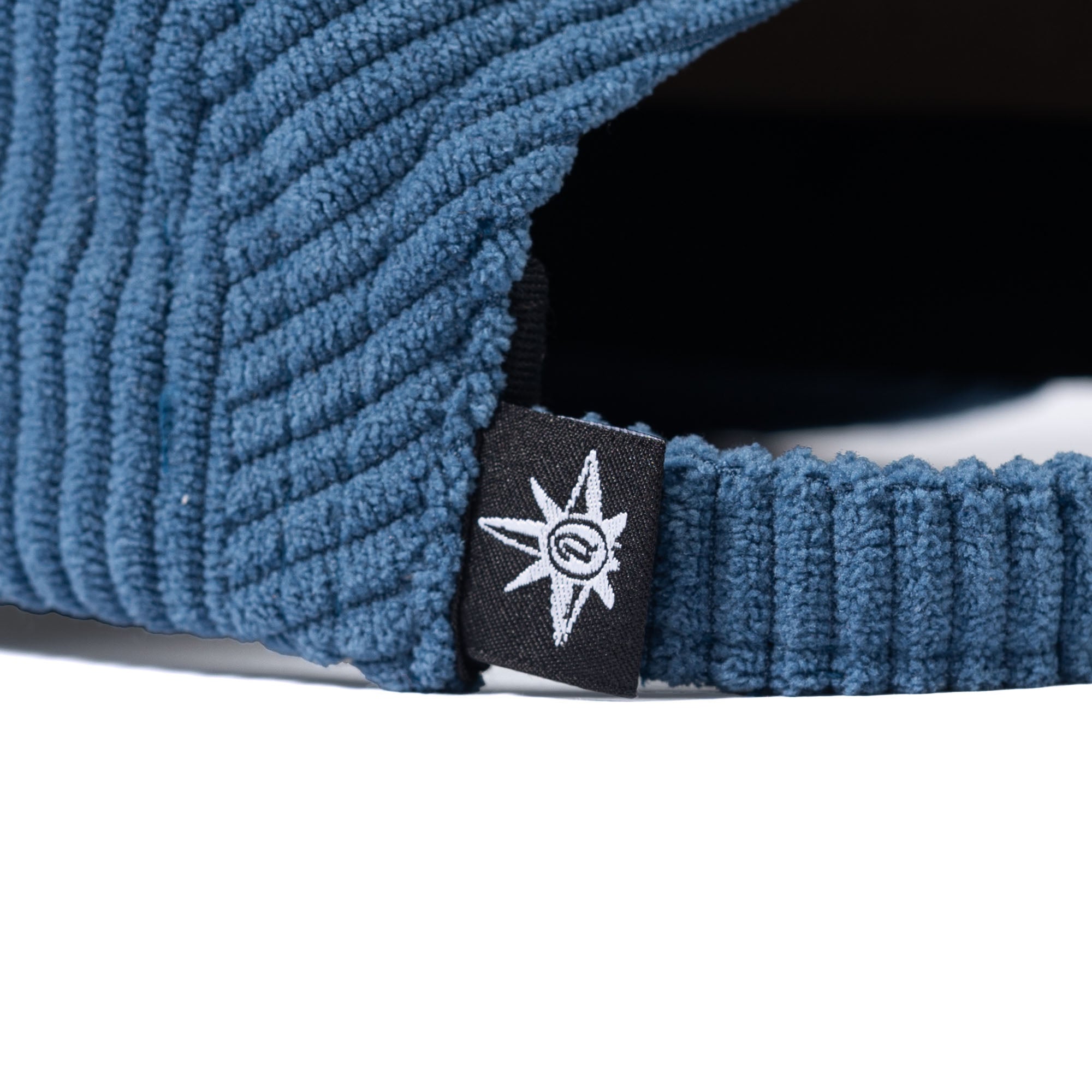 Five Panel Cap Blue Corduroy