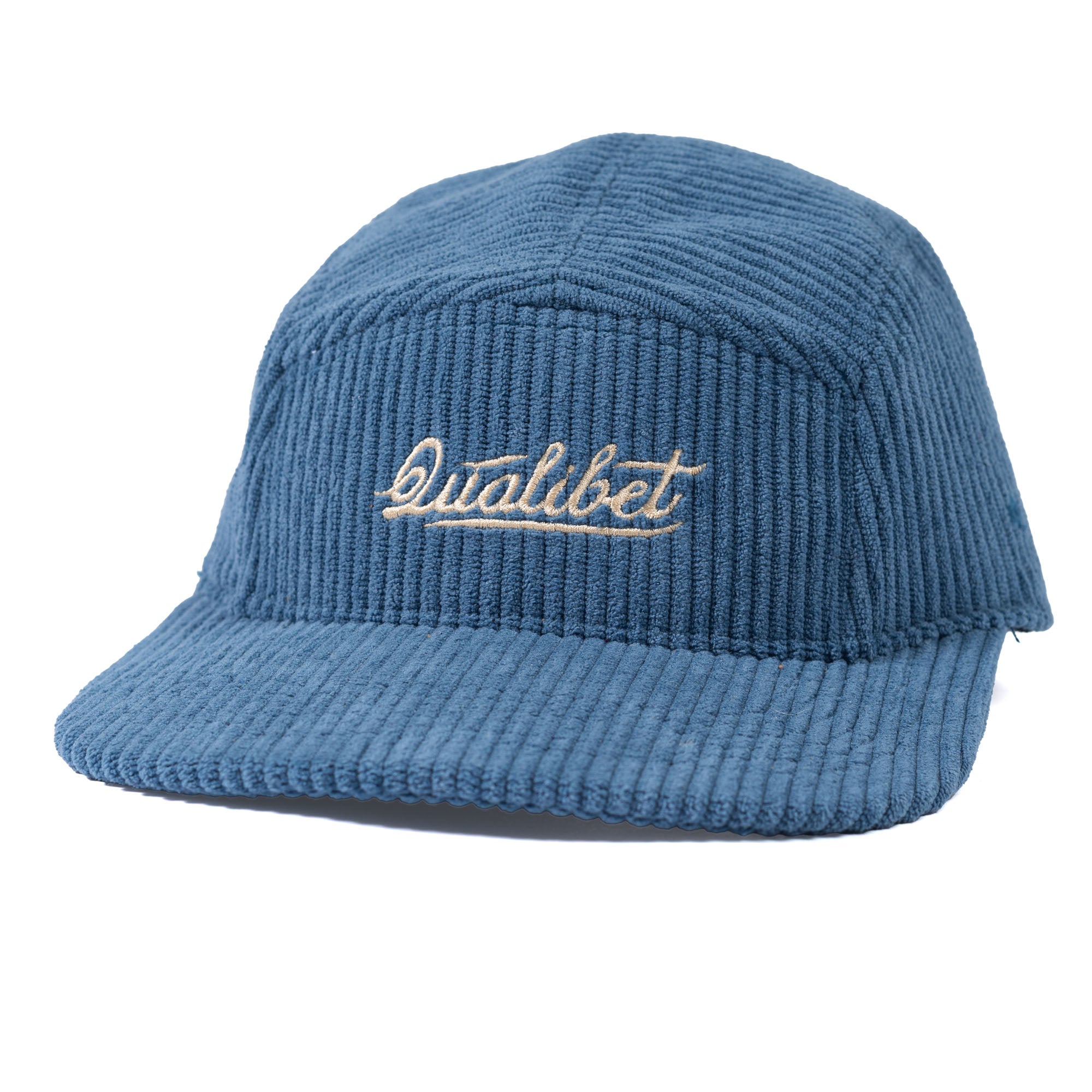Five Panel Cap Blue Corduroy