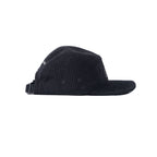 Five Panel Cap Black Corduroy