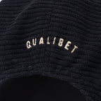 Five Panel Cap Black Corduroy