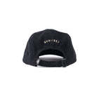 Five Panel Cap Black Corduroy