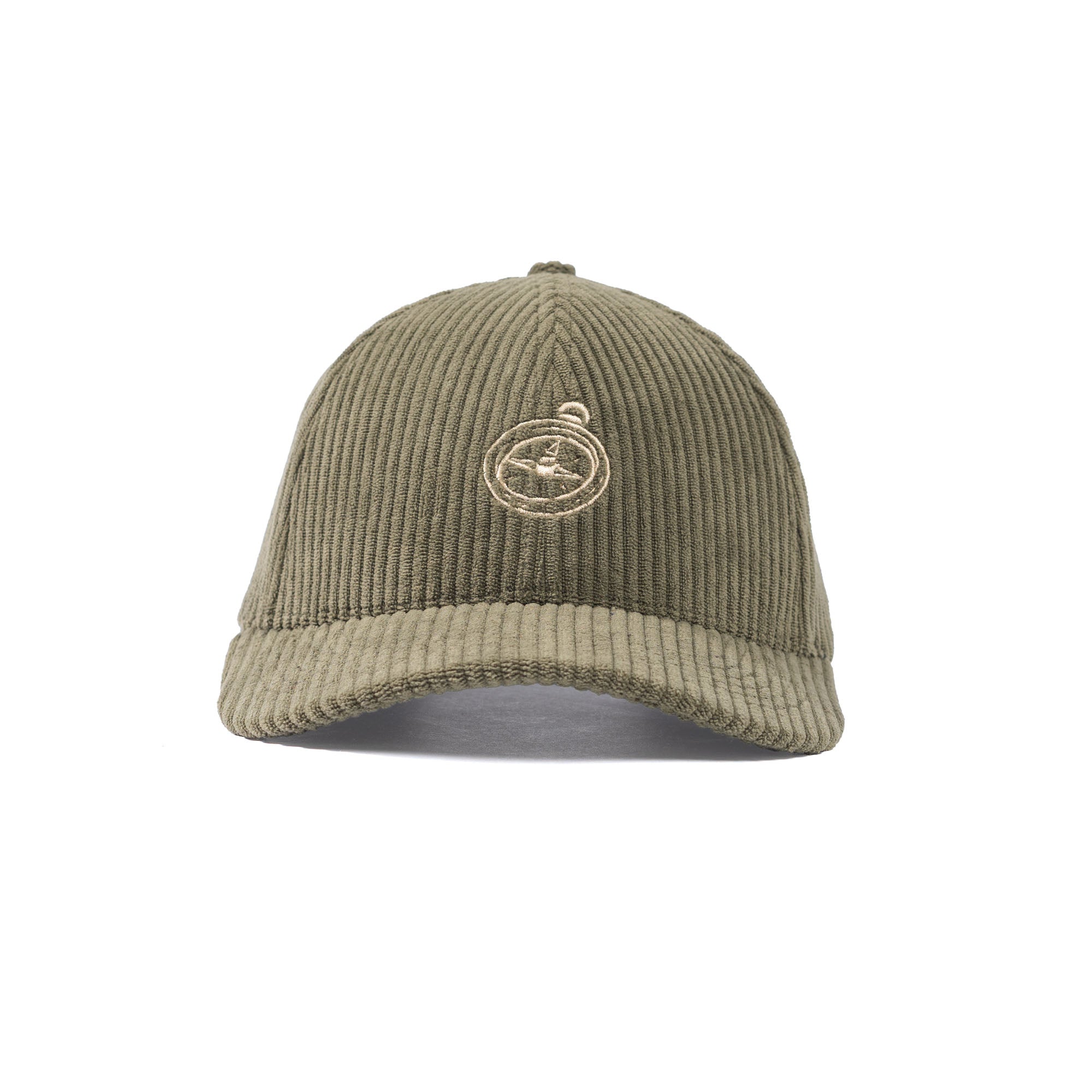 Dad Cap Green Corduroy