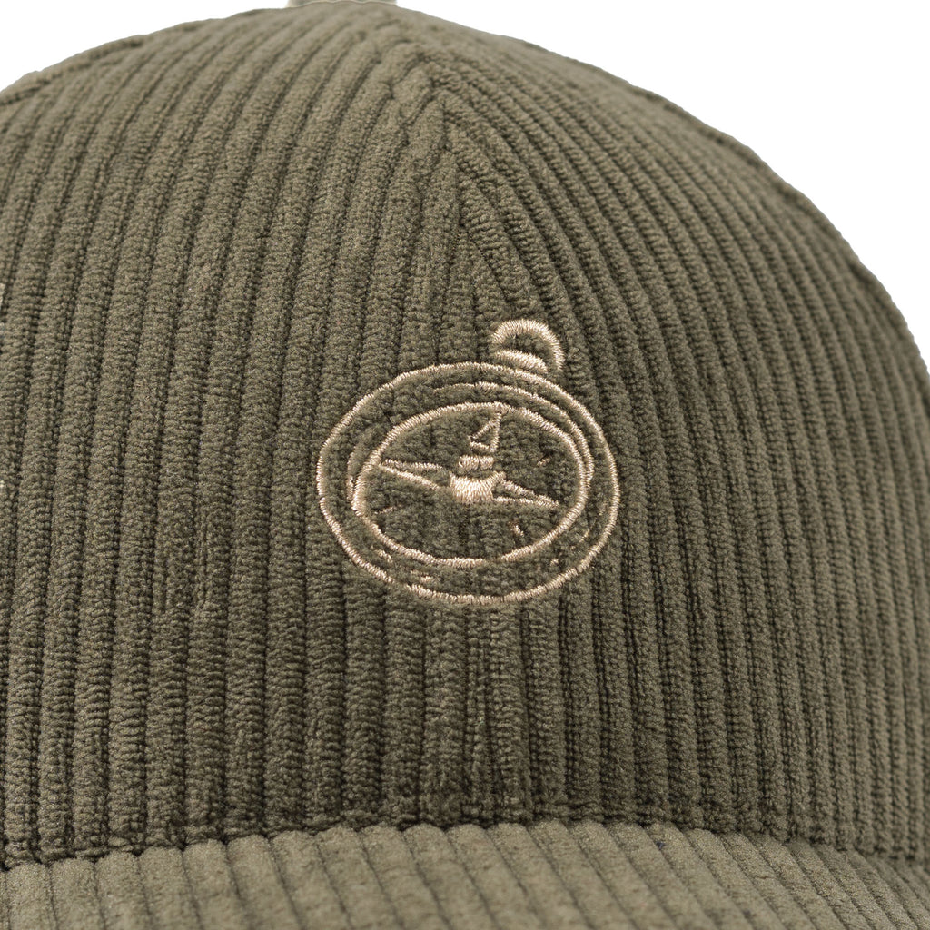 Dad Cap Green Corduroy