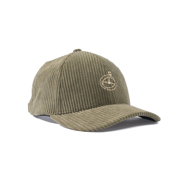 Dad Cap Green Corduroy
