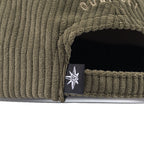 Dad Cap Green Corduroy
