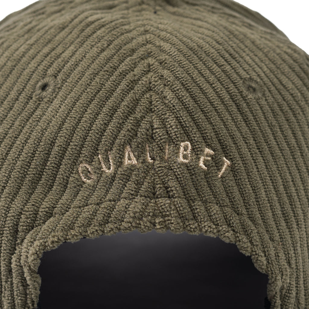 Dad Cap Green Corduroy