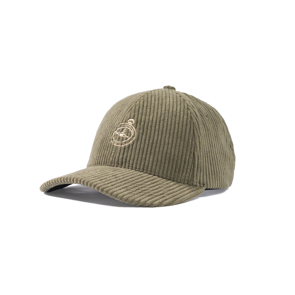 Dad Cap Green Corduroy