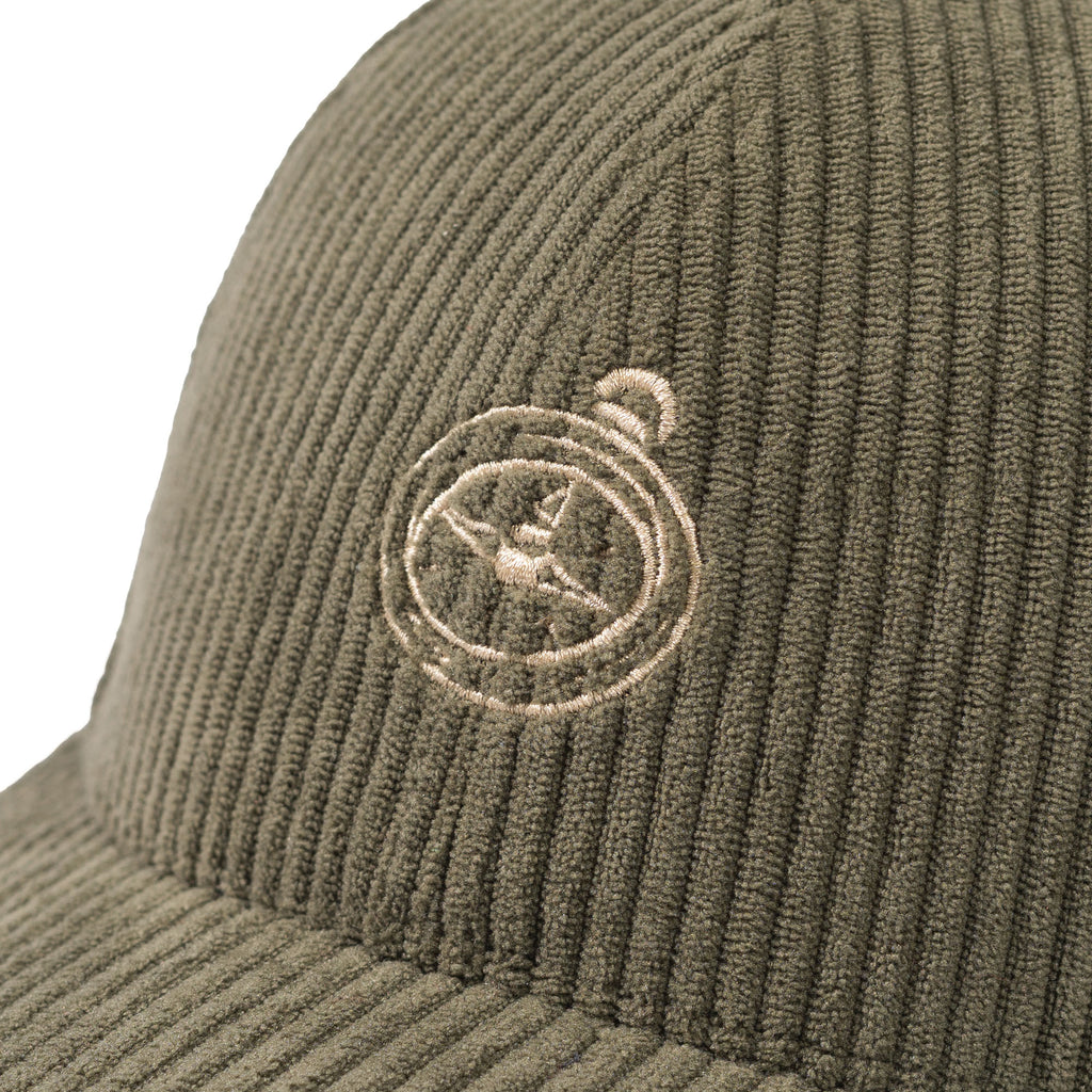Dad Cap Green Corduroy