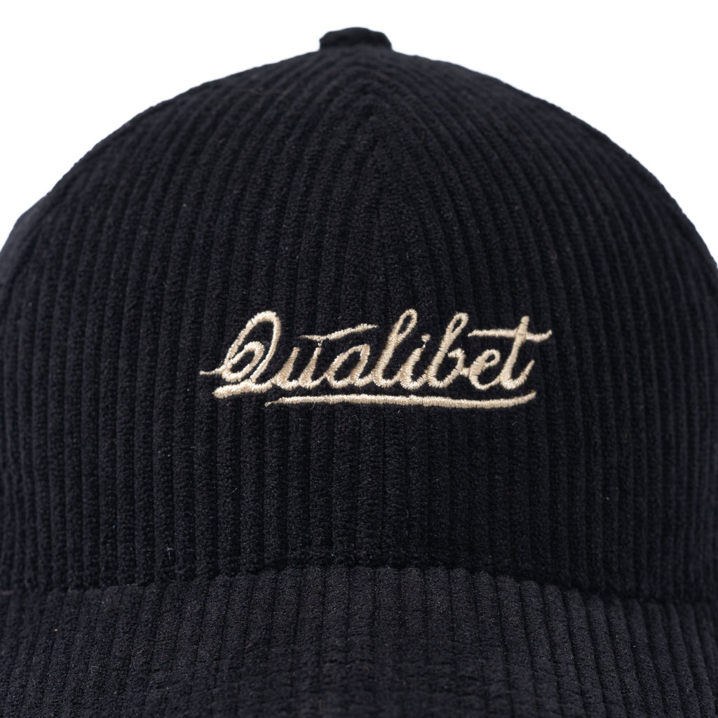 Dad Cap Black Corduroy