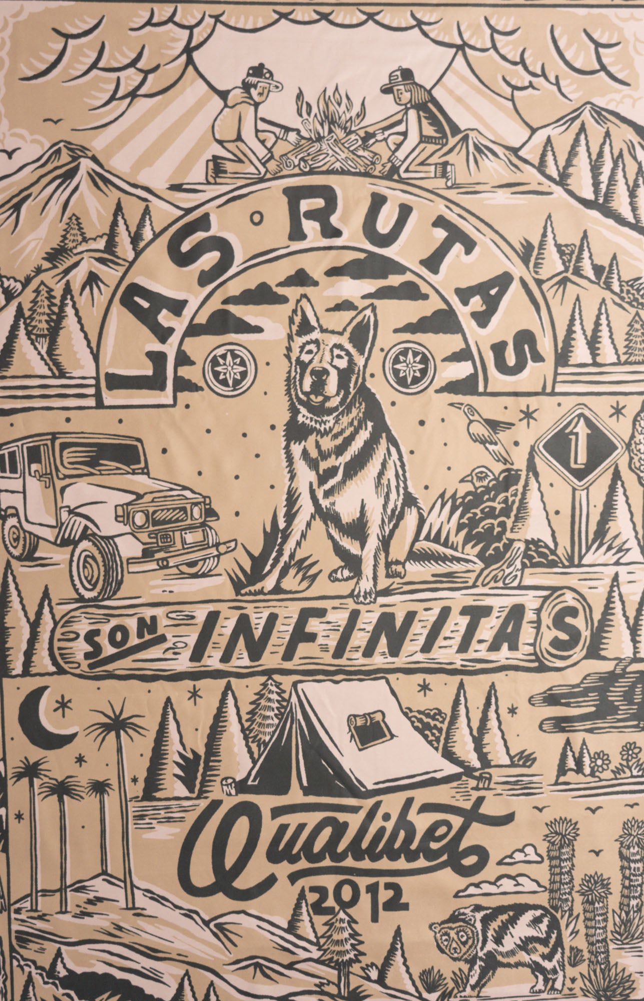 Toalla Viajera Rutas