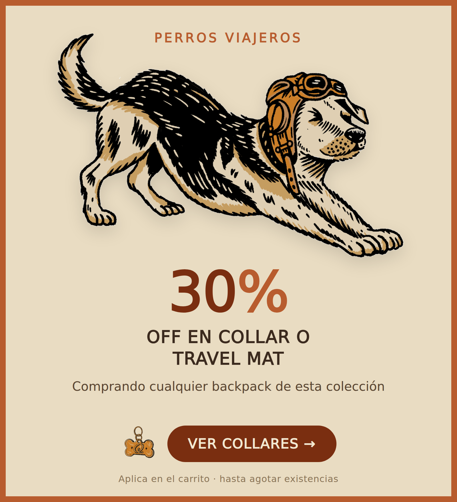 Collar Qualibet Pet Pepper (S) Imagen secundaria del producto